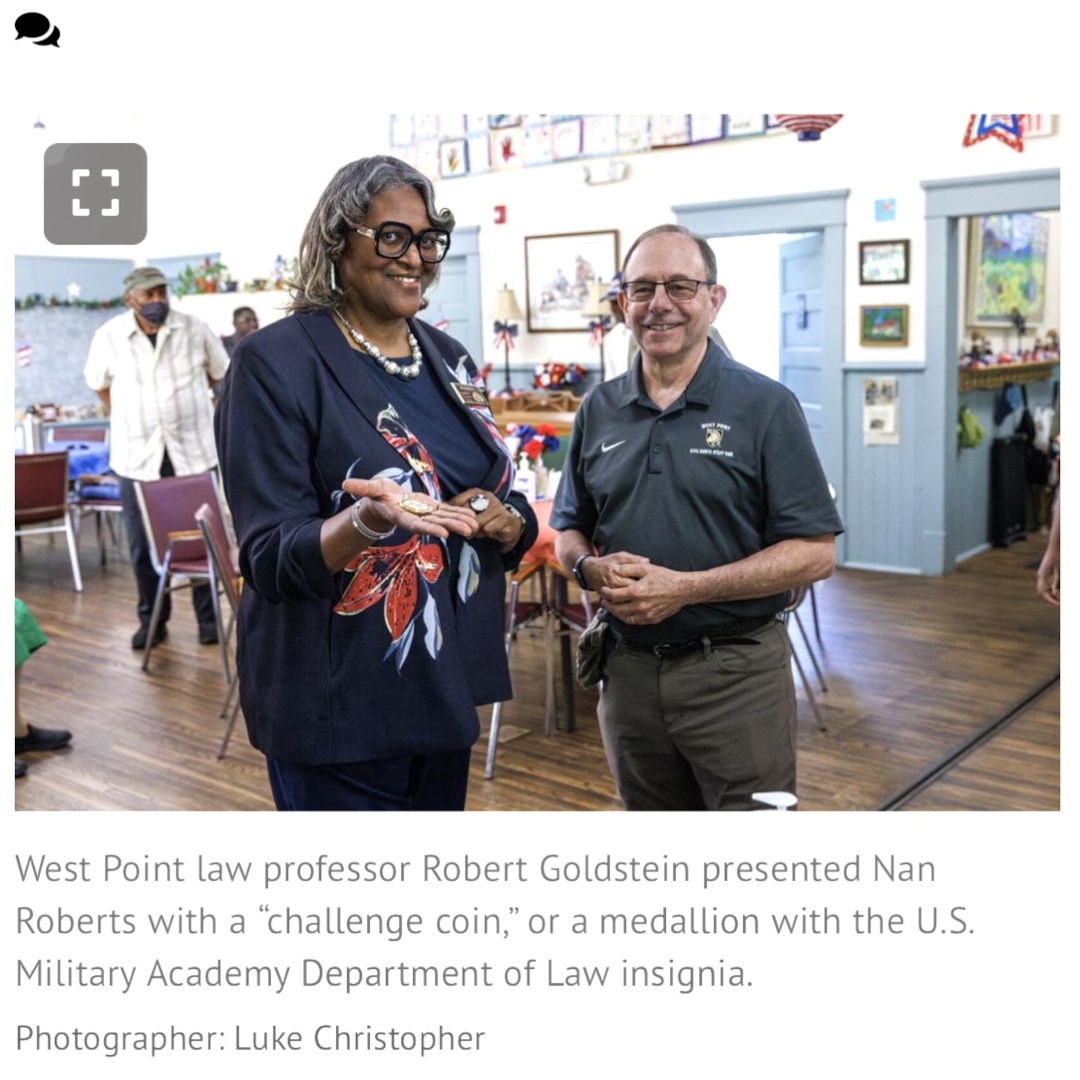 SSPF Military visit - Nan w Dr. Goldstein